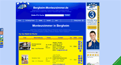 Desktop Screenshot of bergheim-monteurzimmer.de
